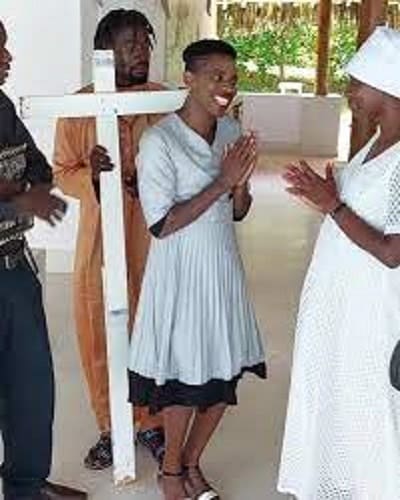 Comedian Eric Omondi Dressed As a Mukorino Pastor