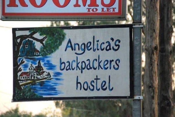 A hostel in Greece.