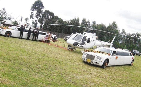 Limo or aircraft? Couple brings ultimate VIP experience to <a href='http://www.standardmedia.co.ke/business/search?q=weddings'> weddings</a> and <a href='http://www.standardmedia.co.ke/business/search?q=parties'> parties</a>