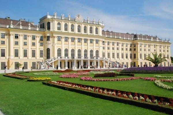 Schonbrunn Palace in Austria.