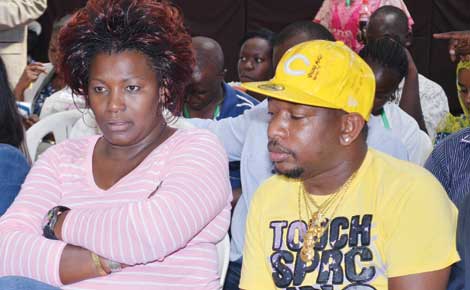 Rachael Shebesh and Gideon Mbuvi Sonko clash again