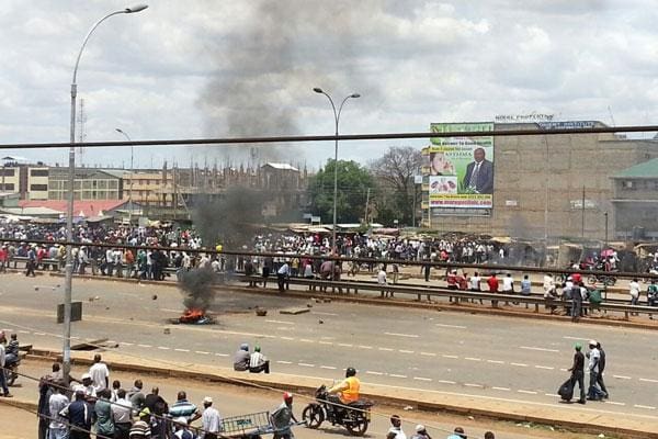 Vandals making a killing from Thika superhighway road signs