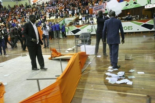 How Raila Odinga’s Bondo ODM Meeting Turned Chaotic
