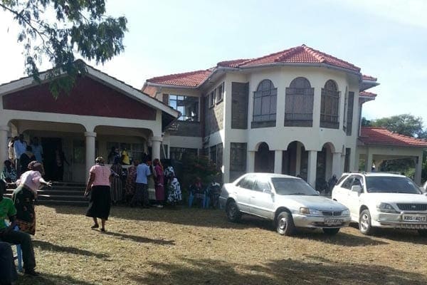 Otieno Kajwang’s father collapses, rushed to hospital