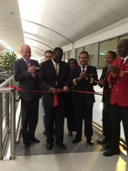 Photos: Lionesses dream ticket to Africa- Kenya Airways new dreamliner