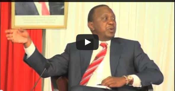 Video: Uhuru Kenyatta to Britain, You will not intimidate us