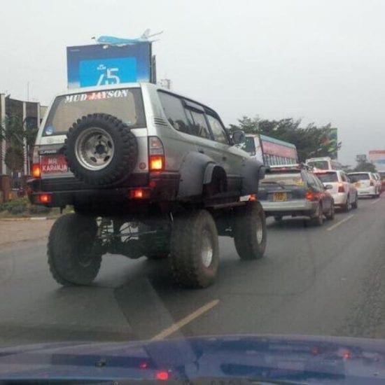 Hilarious Vehicle On Kenyan Roads Doing Rounds On The Internet