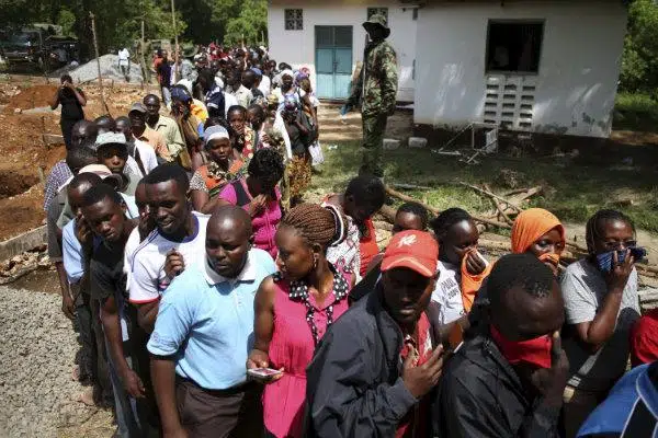 Photos: Kenya parades 11 al Shabaab terrorists killed in Lamu for public viewing
