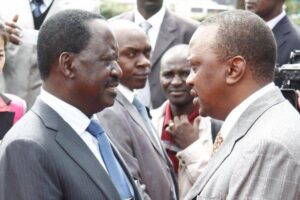 Raila and Uhuru