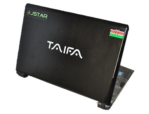 PHOTO: KENYATTA UNIVERSITY LAUNCHES THE FIRST KENYAN MADE LAPTOP: Jomo Kenyatta University of Agriculture and Technology (JKUAT) has launched about 4,000 units of its locally made Taifa