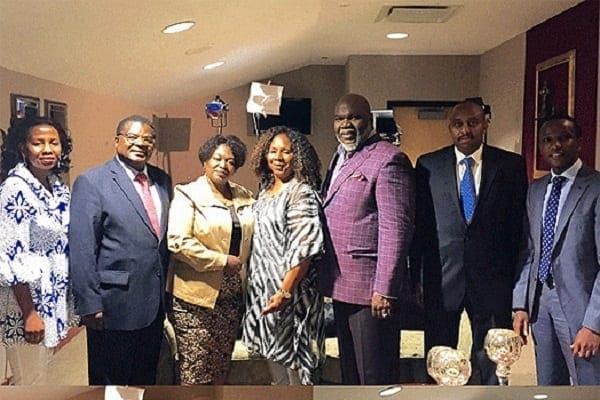 Kenyan Ambassador goes to TD Jakes Church despite offensive remarks