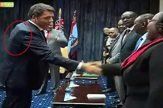 PHOTOS: HUMILIATION AS ITALIAN PM ‘WEARS BULLET PROOF VEST TO STATE HOUSE’