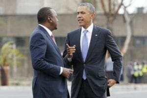 Obama and Uhuru