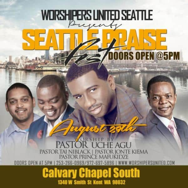 Worshipers United: Seattle Praise Fest-29th August 2015