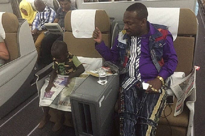 PHOTOS: Mike Sonko flies baby Osinya to Dubai for Lavish Holiday