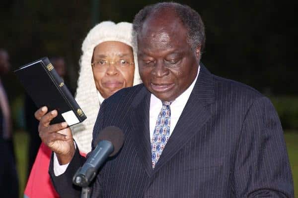 Man nabbed with grenades at Kibaki function