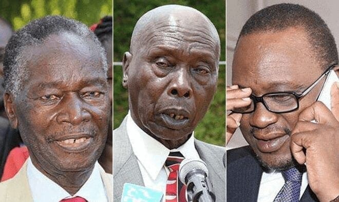 Uhuru turns to Moi, Biwott for advice in State House meeting