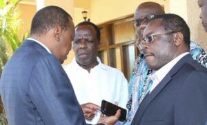 Uhuru with Governors