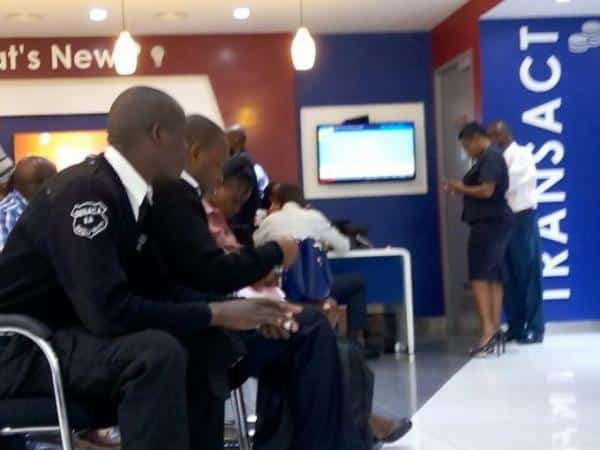 Happy day for depositors as Chase Bank reopens