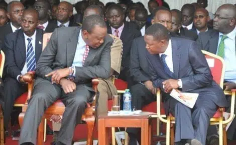 Alfred Mutua now pledges allegiance to Uhuru Kenyatta