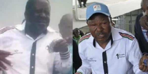 VIDEO: Kenyans React After Raila Odinga is Tear-gassed