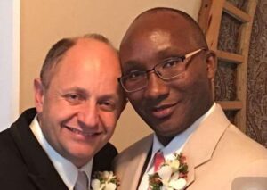 Mr Ben Gitau (right) and Mr Steve Damelin got married at Ann Arbor, in Michigan, USA, on May 21, 2016. PHOTO | BMJ MUREITHI | NATION MEDIA GROUP 