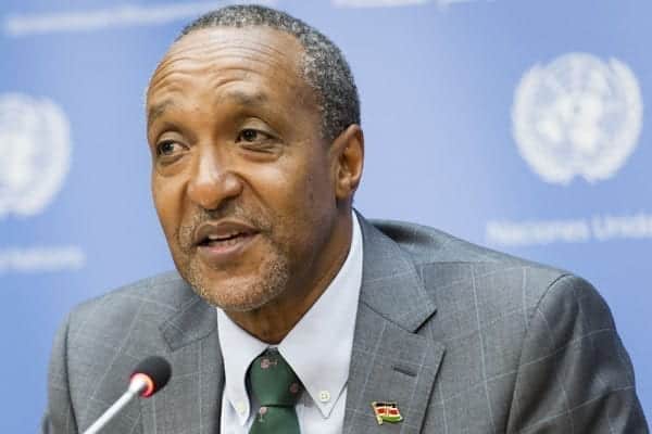 Ambassador Macharia Kamau criticises US position on ICC trials