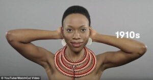 Photos/Video:Model shows how beauty trends in Kenya over 100 years from colonization to the rise of Lupita Nyong'o