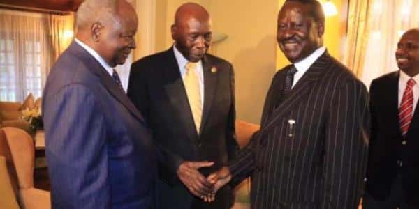 Raila Odinga-Moi Handshake Sparks Interesting Theories