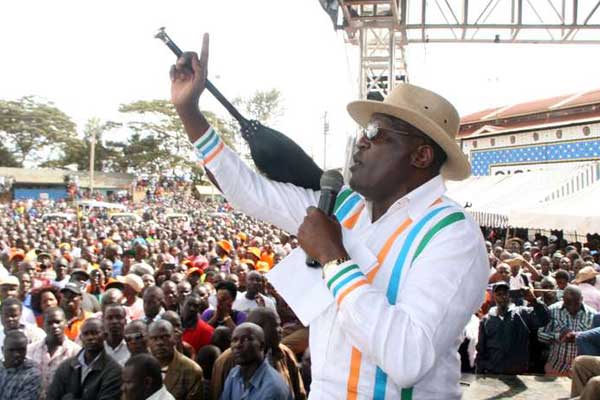 Machakos Senator Johnson Muthama at a past