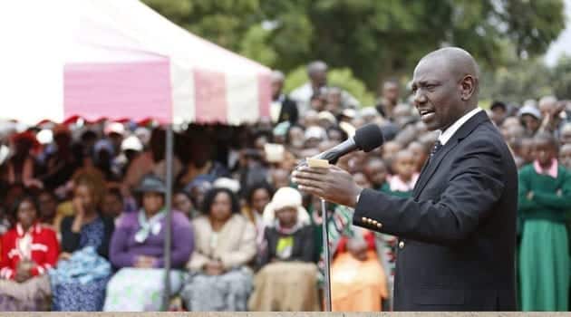 Ruto has urged the Kamba community to support the government, saying they stood to benefit from Jubilee as opposed to the Coalition for Reforms and Democracy (CORD) that they are currently aligned to/FILE