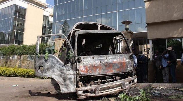 The CORD leaders had through their lawyers Antony Oluoch and Haroun Ndubi earlier stated that the petitioners had not produced any document to place any of the respondents as directly responsible for the burning of the vehicle/FILE