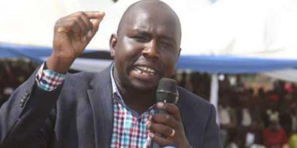 Elgeyo Marakwet Senator Kipchumba Murkomen addressing a past function