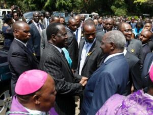 Raila and Kibaki