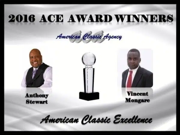 Vincent Mongare: Kenyan Diaspora Wins 2016 ACE Award