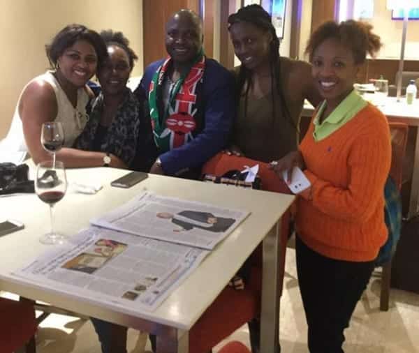 PHOTOS: Wealthy Lawyer Donald Kipkorir Flies Out Lady Friends to Europe to Celebrate his Birthday