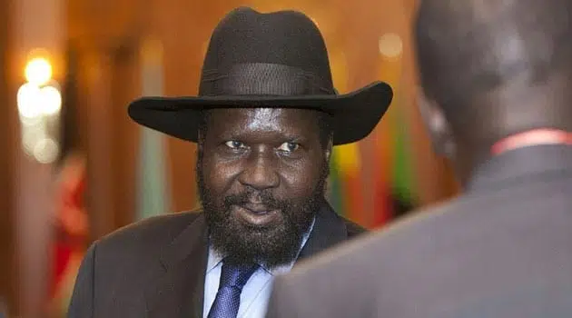 In an interview with CCTV Africa, Kiir told Robert Nagila that he put his own life at risk to protect Vice President Riek Machar when gunfire was heard outside the palace as they held a meeting/FILE