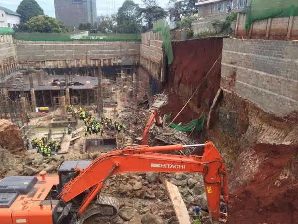 VIDEO: Three dead, one missing after wall collapses in Westlands
