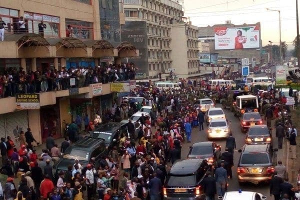 Nakuru comes to a standstill as Prophet Owuor rides into town