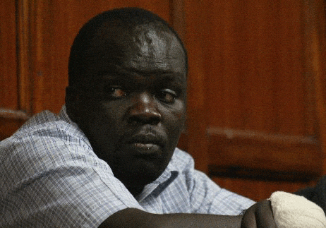 Controversial blogger Robert Alai during a past appearance before a Nairobi court.