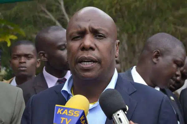 Surprise as Gideon Moi visits Ruto in the Hague