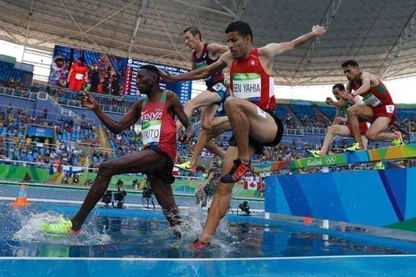 Kenyan Conseslus Kipruto wins 4th Gold in men's 3,000m steeplechase