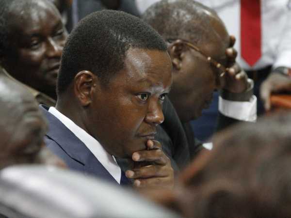 Machakos Governor Alfred Mutua during a past appearance before the Senate Legal Affairs Committee. /MONICAH MWANGI