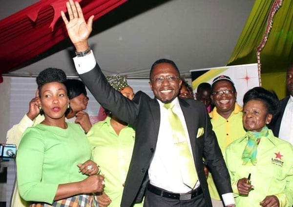 Labour Party leader Ababu Namwamba during the relaunch of the party at Mamba Village on September 22, 2016. Mr Namwamba is said to have identified dozens of aspirants whom the party intends to back for various elective positions across the country. PHOTO | DENNIS ONSONGO | NATION MEDIA GROUP