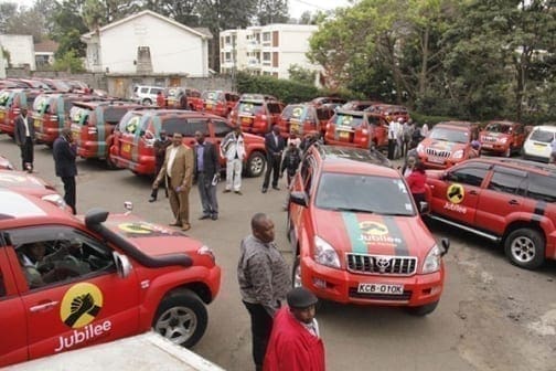 Photos: Impressive, Check Out The Flashy Cars Team Uhuru Is Driving