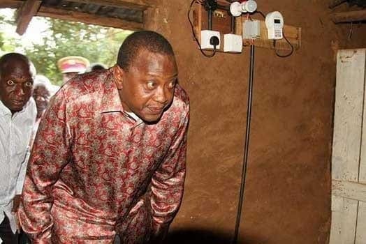 Kenyans have discovered something strange about this Uhuru silk shirt