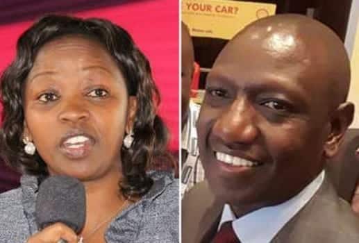 Deputy President William Ruto and his wife Rachel. FILE PHOTOS