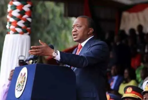 Uhuru Kenyatta suspends six JSC members.