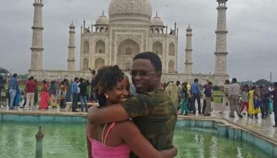 Ababu Namwamba’s with his his wife Prisca Mwaro Namwamba