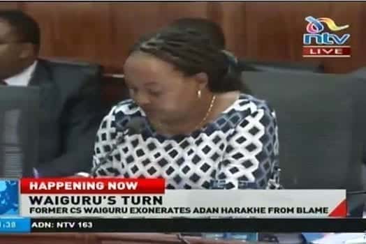 Video: Waiguru grilled by MPs, links DP Ruto's aide NYS loot